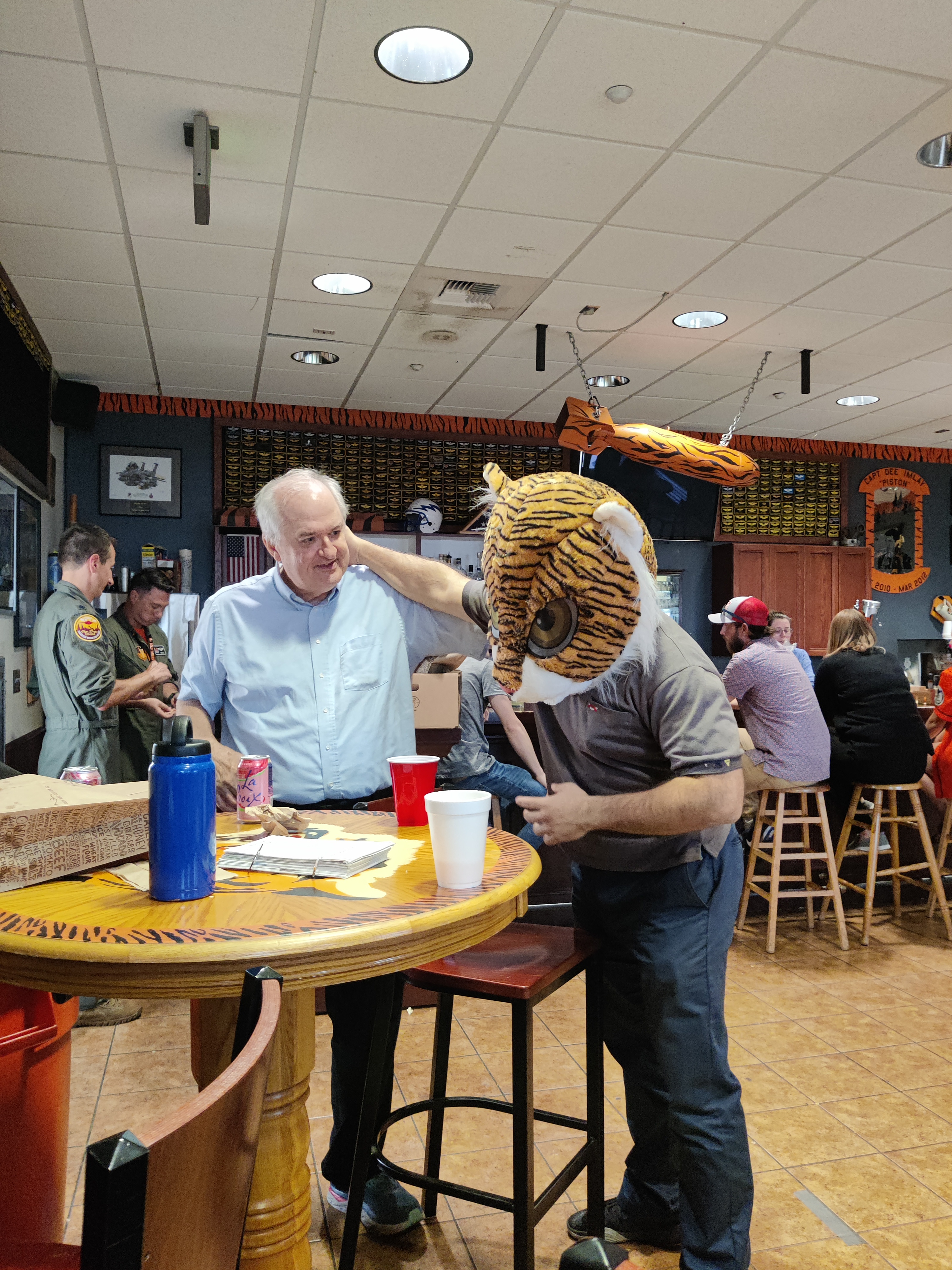 John and I at the Mountain Home, ID Air Force Base, 2022